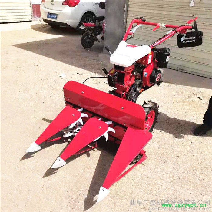 广盛  手扶式割晒机 汽油柴油药材收割机厂家 青贮牧草割晒设备图6