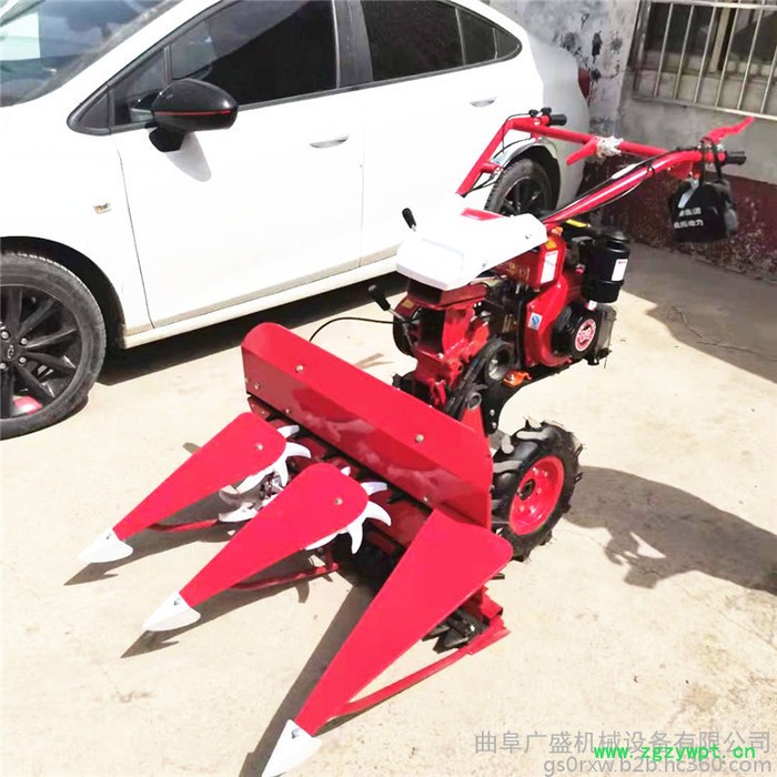 广盛  手扶式割晒机 汽油柴油药材收割机厂家 青贮牧草割晒设备图8