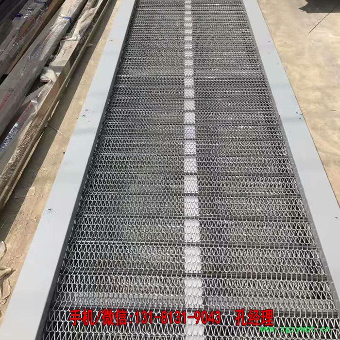 不锈钢网带输送机 网带式输送设备 药材碾压输送机 定制图6