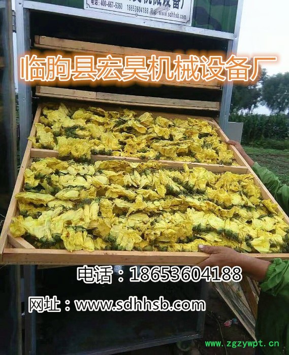 宏昊HH-1500 金丝皇菊烘干机 贵妃菊烘干房 菊花 杭白菊等 煤电两用 中药材烘干设备 价格实惠 质量保证 欢迎定制图3