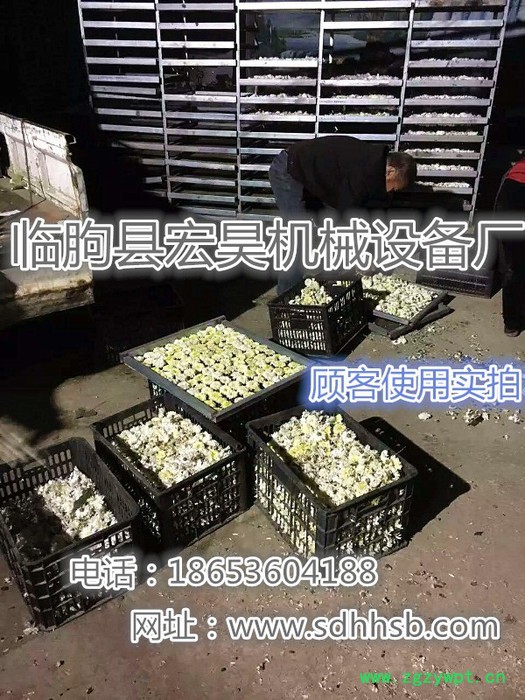 宏昊HH-1500 金丝皇菊烘干机 贵妃菊烘干房 菊花 杭白菊等 煤电两用 中药材烘干设备 价格实惠 质量保证 欢迎定制图7