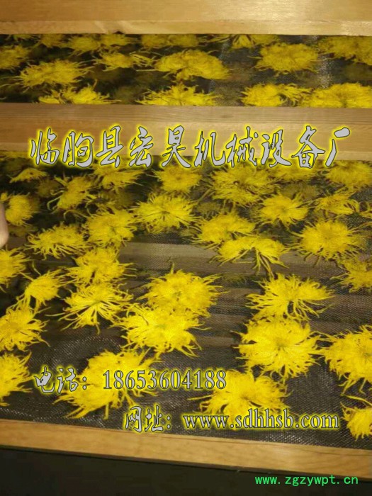 宏昊HH-1500 金丝皇菊烘干机 贵妃菊烘干房 菊花 杭白菊等 煤电两用 中药材烘干设备 价格实惠 质量保证 欢迎定制图6