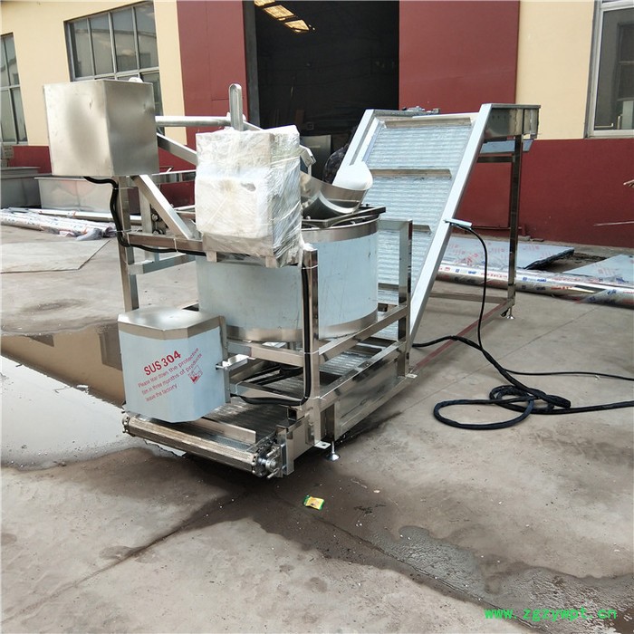 义康牌TS-800型 漂烫白菜甩水机 药材脱水设备 油炸鸡肉块脱油机图5