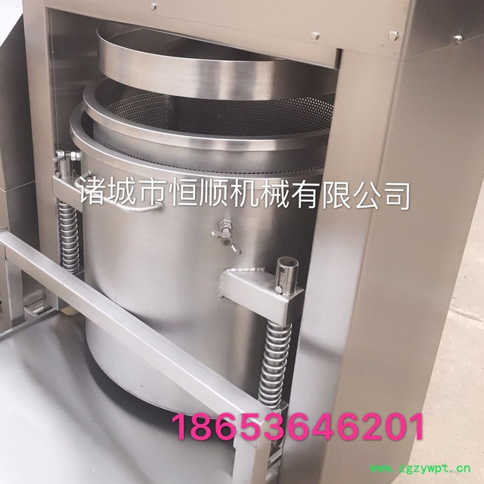 田七中药材浸提液提取药渣压滤机 自动出料中药酒酒渣榨汁设备图3