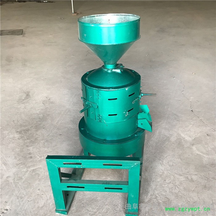 药材蒺藜去毛刺机燕麦谷子去皮碾米机 水稻胶辊剥壳糙米设备图6