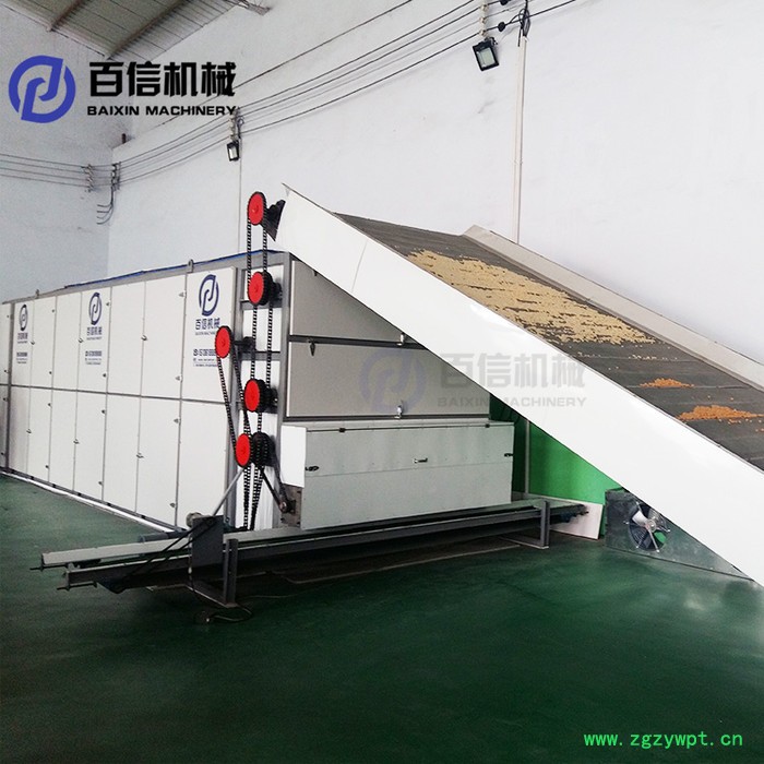 金花葵烘干机 多层连续式金花葵烘干机 干花药材带式烘干设备图5