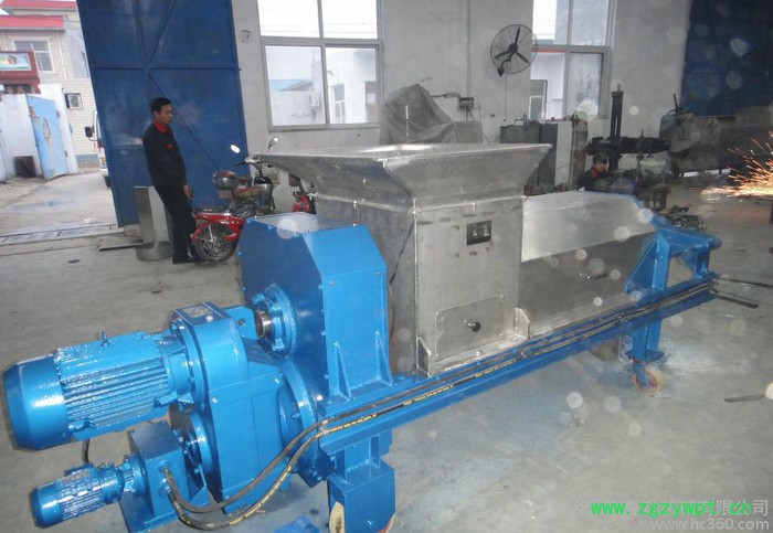 天众机械公司现货双螺旋挤压机、药渣药材固液分离脱水机 果品加工设备图3