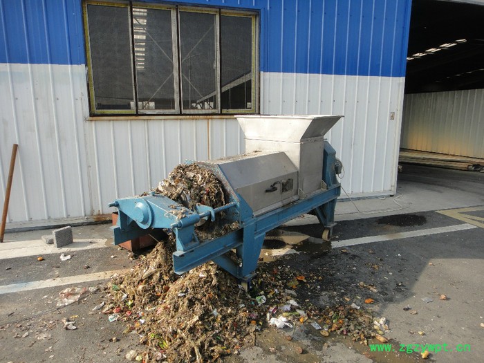 亳州市药材市场天众公司生产压滤设备、固液分离设备、汁液提取设备,菜市场垃圾、生活垃圾等环保行业的压榨脱水图3