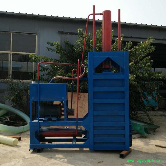 睿迪牌液压废纸打包机 中药材/塑料瓶打包设备 立式打包机厂图6