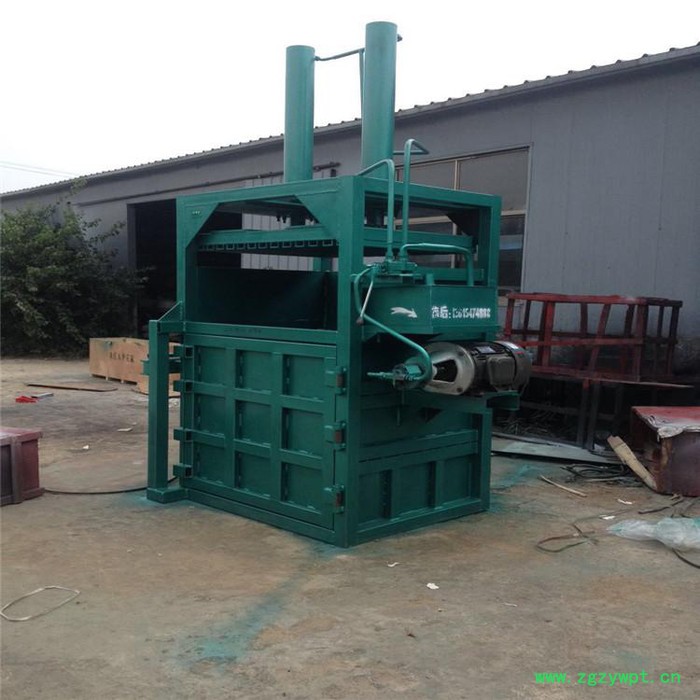 睿迪牌液压废纸打包机 中药材/塑料瓶打包设备 立式打包机厂图5