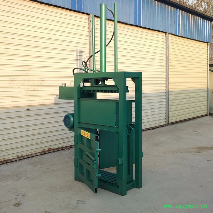 全自动液压打包机设备 耐用立式废纸打包机 山东药材液压打包机图8