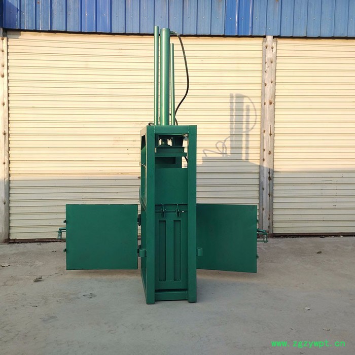 全自动液压打包机设备 耐用立式废纸打包机 山东药材液压打包机图5