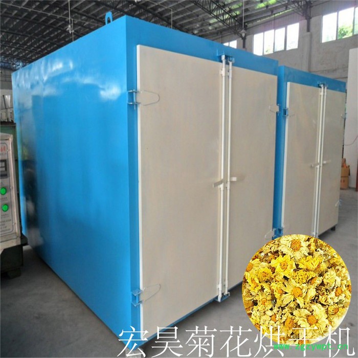 宏昊HHJ-100箱式干燥设备 山东菊花烘干机中药材专业烘干设备 菊花烘干房  高质量 价格优 欢迎定制 加工图2