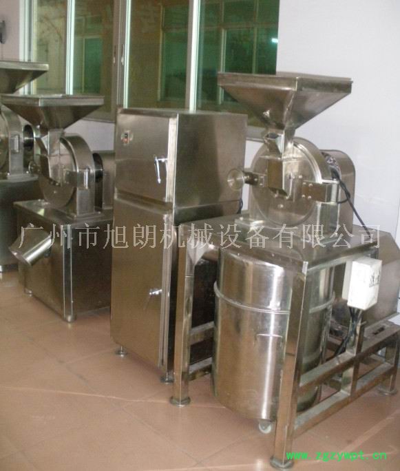 广东除尘中药粉碎机厂家/旭朗除尘粉碎机图片图2