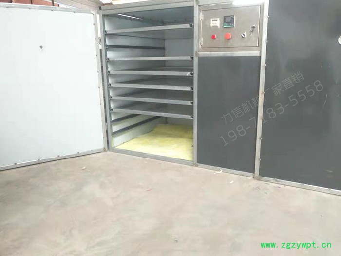 松茸香菇烘烤设备 香菇烘干工艺技术推车式药材烘干机香菇菌类烘干机芸豆热风循环烘箱力信机械食材烘干设备香菇竹荪烘干机厂家图2