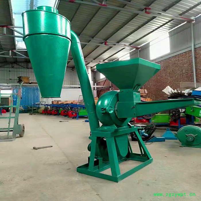 齿盘大功率的制粉机 小麦/玉米分离麸皮的电动磨面机 中药材磨粉加工设备图2