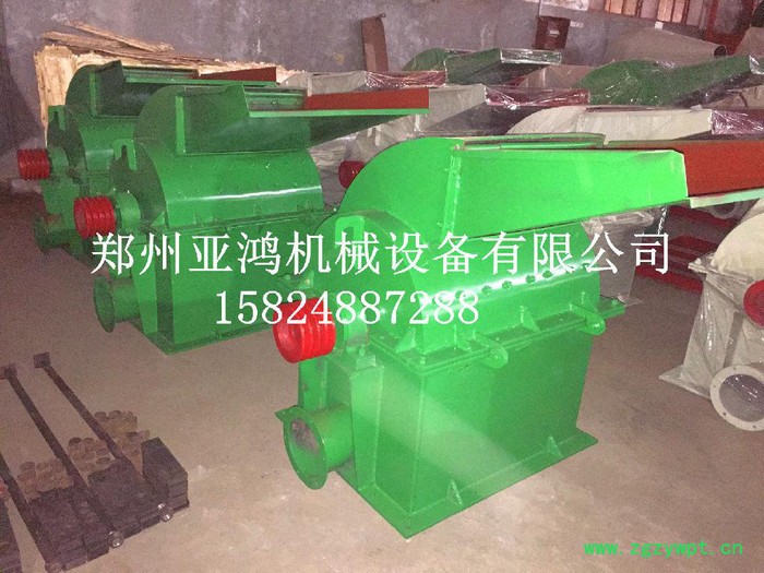 小型木材纤维粉碎机，木糠粉碎机，药材粉碎机   郑州亚鸿机械图3