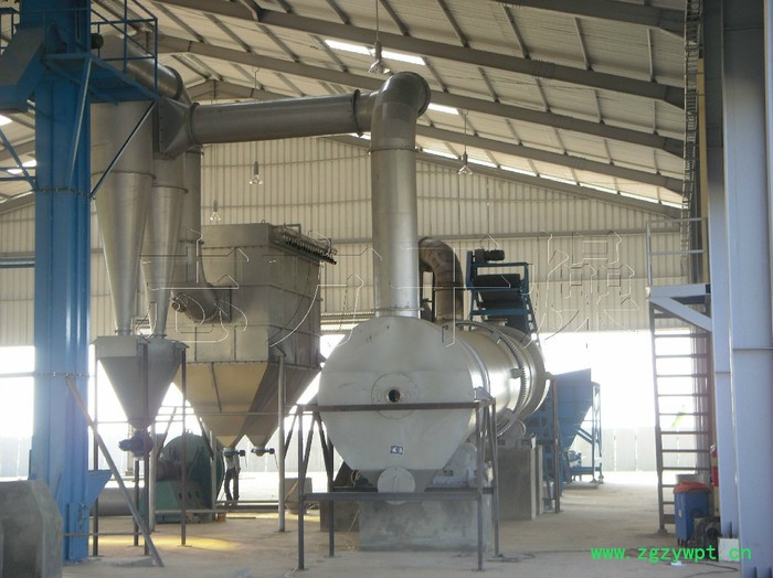 HZG型药渣直接加热式回转滚筒干燥机,志方干燥设备图2