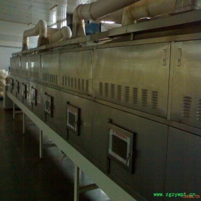 供应鑫弘xh-90kw型隧道式中药材 微波干燥杀菌设备