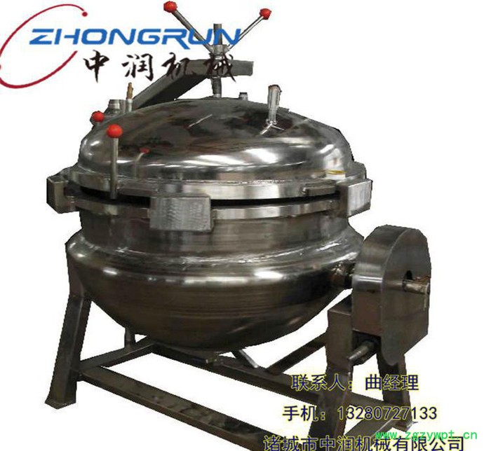 全自动药材熬制设备哪家好 商用食品机械设备 全自动蒸煮锅专业