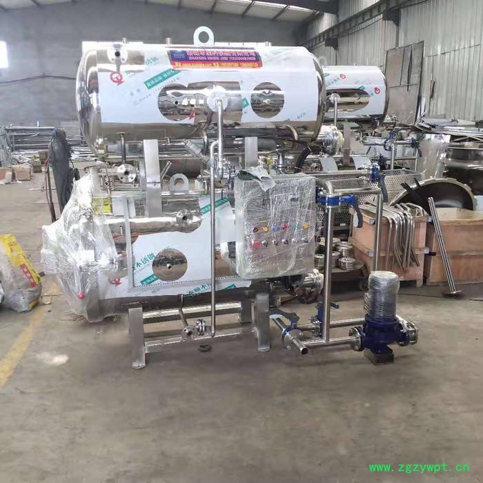 星科 食品杀菌锅 奶酪药材杀菌设备 银耳木耳菌种灭菌机 双层电加热水浴式 杀菌釜图5