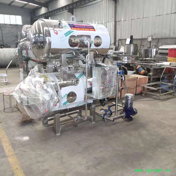 星科 食品杀菌锅 奶酪药材杀菌设备 银耳木耳菌种灭菌机 双层电加热水浴式 杀菌釜图3