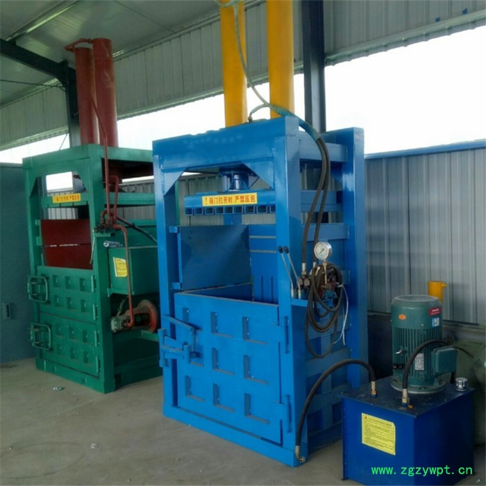 操作简便打包机 中药材立式打包机 启航纸箱压缩好设备 操作简便废品打包机图7