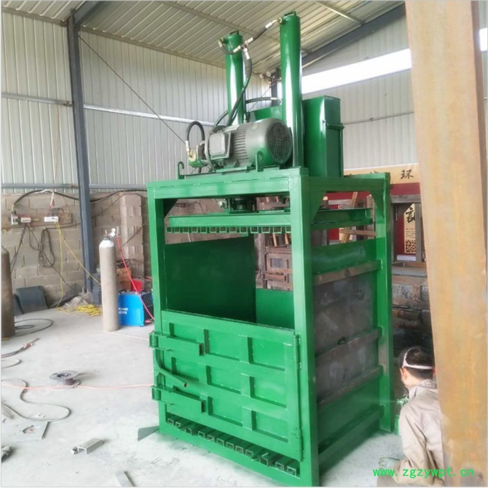 操作简便打包机 中药材立式打包机 启航纸箱压缩好设备 操作简便废品打包机图3