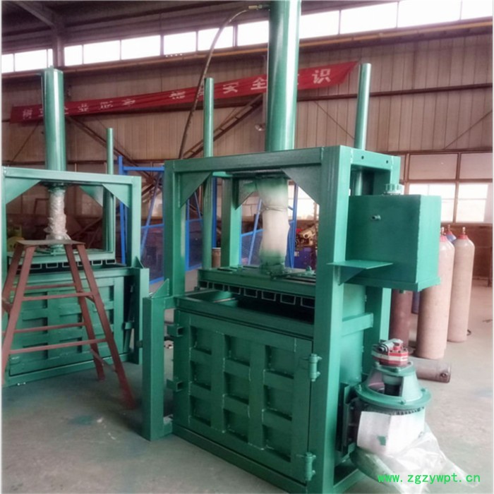 操作简便打包机 中药材立式打包机 启航纸箱压缩好设备 操作简便废品打包机图5