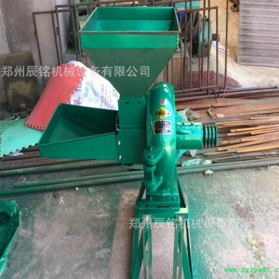 辰铭齿盘式玉米芯打碎320型大米绿豆磨粉中药材粉碎机直销