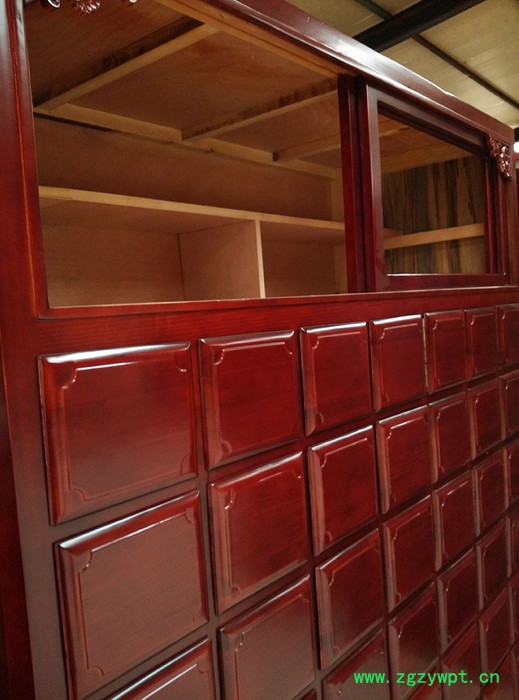 中药柜木质中药橱柜实木中药斗价格实木药柜不锈钢中药柜支持定做 中药柜定做