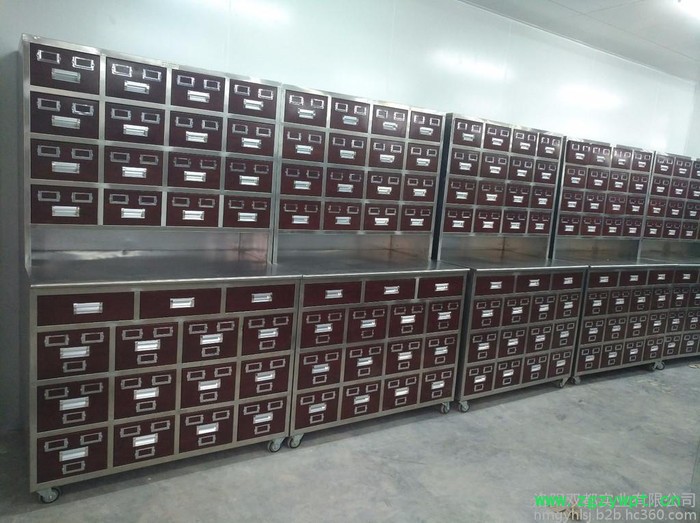 呼市不锈钢中药柜 呼市不锈钢药架 呼市医院用药柜-双都实业公司图5
