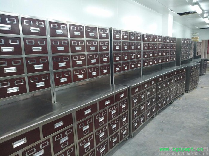 呼市不锈钢中药柜 呼市不锈钢药架 呼市医院用药柜-双都实业公司图3