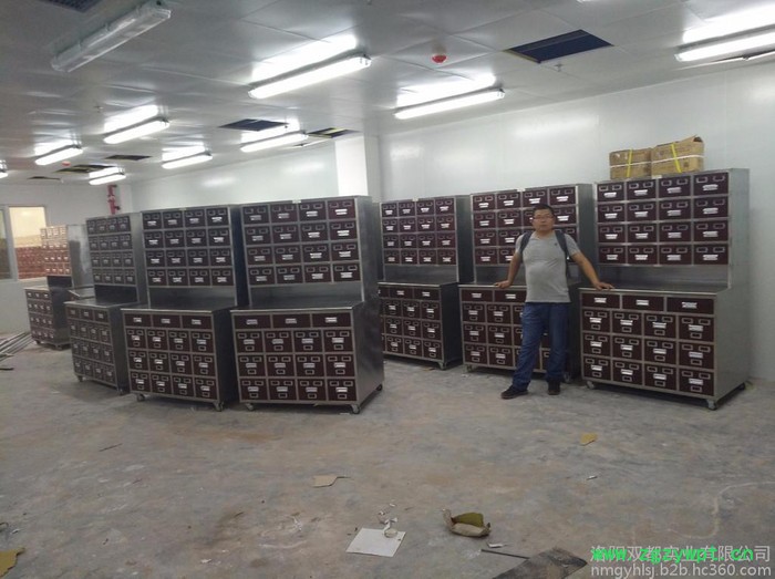 呼市不锈钢中药柜 呼市不锈钢药架 呼市医院用药柜-双都实业公司图8