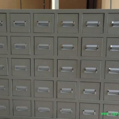 直销 **25斗加厚中药柜 不锈钢铁皮中药柜