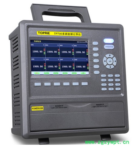 TOPRIE(托普瑞)TP700-8路 温度记录仪/多路温度测试仪/无纸记录仪图2