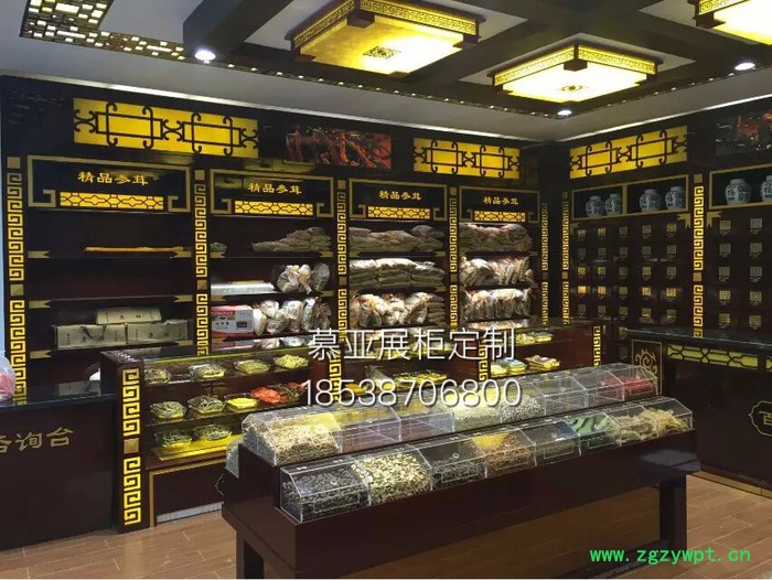 中药柜，中药橱，中药柜展示柜，药店柜台，草药柜zy-1图5