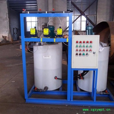 青岛晨光加药装置一罐两泵加药装置  加药装置设备