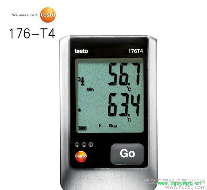 德国进口电子温度记录仪testo 176-T4