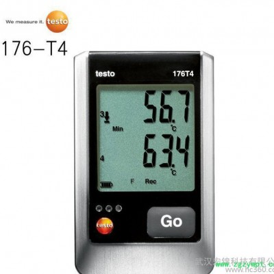 德国进口电子温度记录仪testo 176-T4