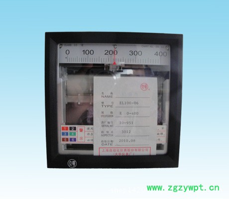上海大华仪表厂 EL100-01温度记录仪 EL-100-06记录仪图2