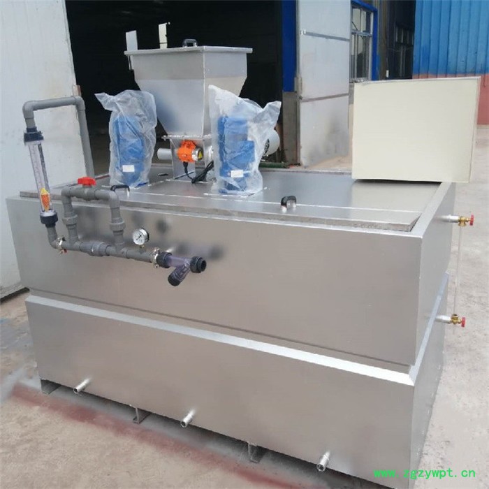 加药搅拌装置 一体化加药装置 三槽一体化加药搅拌装置 鑫宇菲浩图6