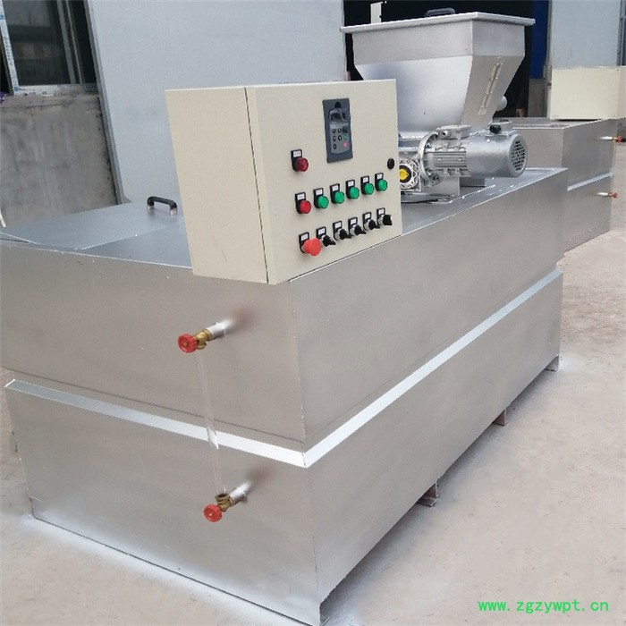 加药搅拌装置 一体化加药装置 三槽一体化加药搅拌装置 鑫宇菲浩图2