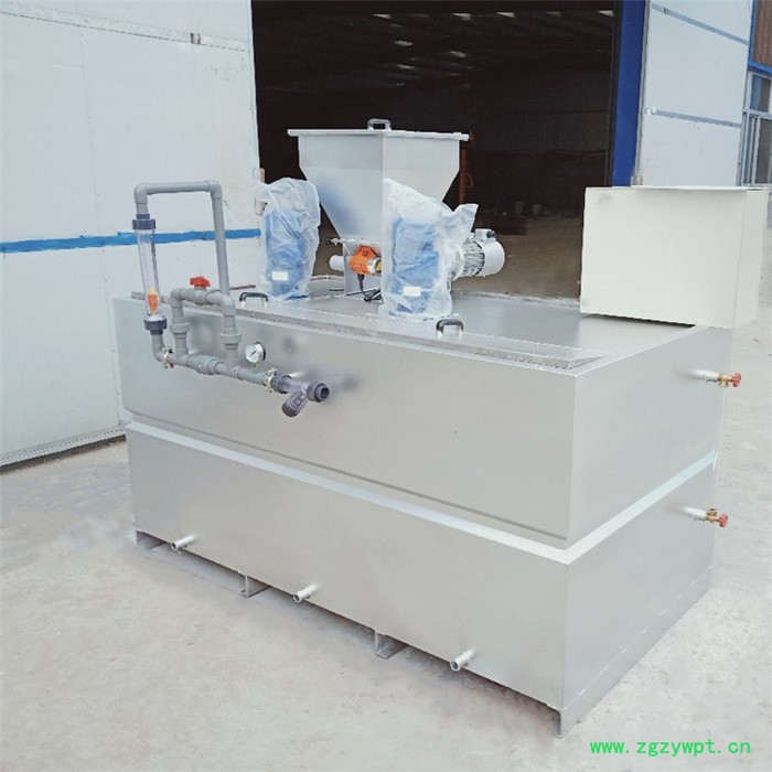 加药搅拌装置 一体化加药装置 三槽一体化加药搅拌装置 鑫宇菲浩图4