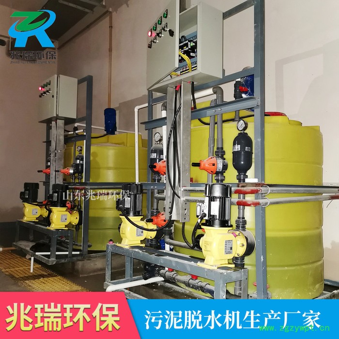 石灰加药装置 加药装置供应 污水加药装置 pam全自动加药装置 专业生产图7