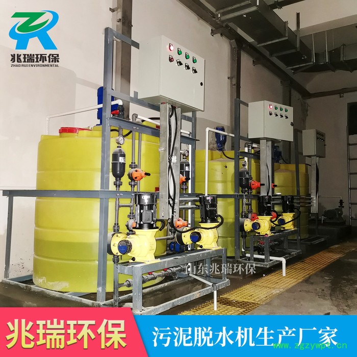 石灰加药装置 加药装置供应 污水加药装置 pam全自动加药装置 专业生产图5