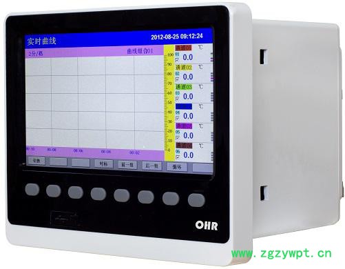 供应虹润仪表OHR-H101-X-X-A-D3温度记录仪 单色无纸记录仪图3