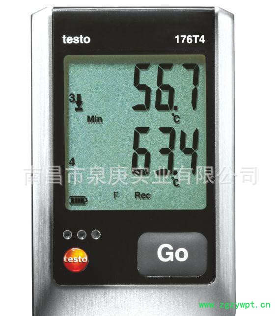 testo 176 T4德国德图温度记录仪|德国Testo食品生产用温度记录仪图2