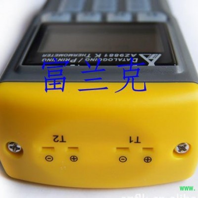 台湾衡欣 列表式温度记录仪AZ9881温度计带打印温度记录表温度计