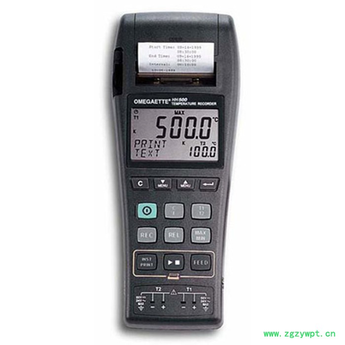 OMEGA欧米茄HH500P温度计带的图形记录器温度记录仪HH500-RP-2图2